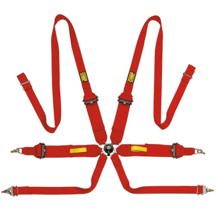 OMP TECNICA Saloon 3''+ 2'' 6 Point Harness