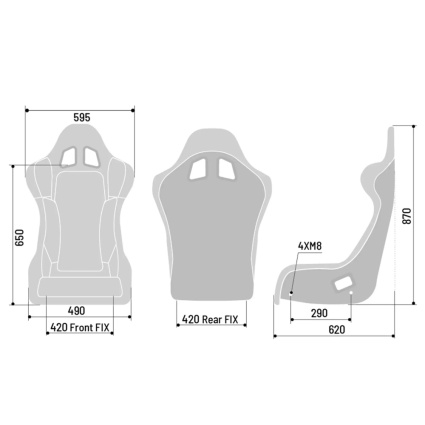 Sparco Grid Q Race Seat