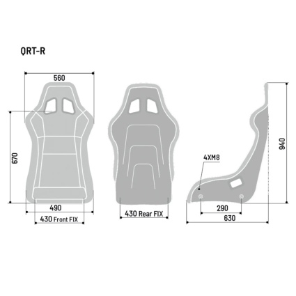 Sparco QRT-R Race Seat